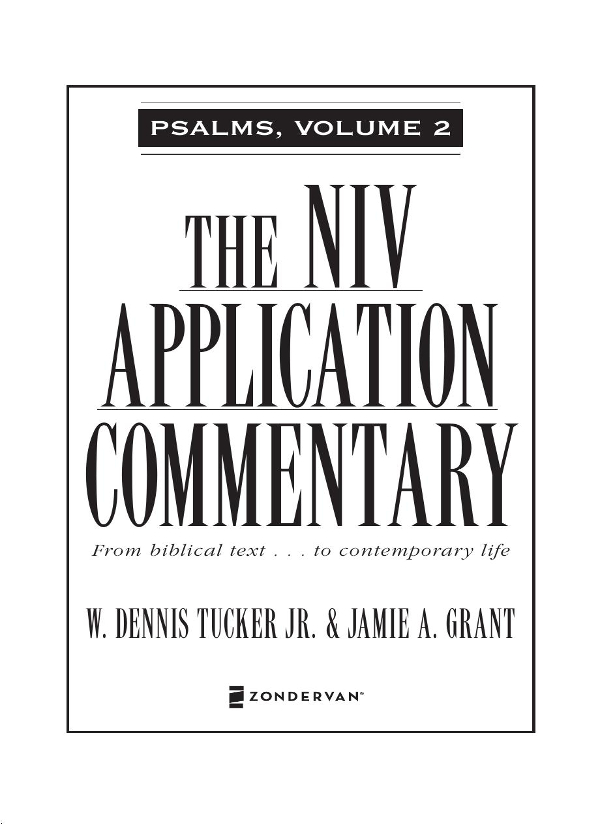 Title page with Zondervan logo